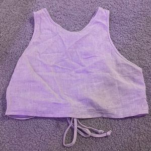 New with tags open back tanktop!